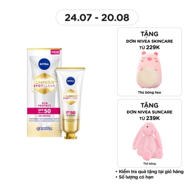 NIVEA Luminous 630 Spotclear Sun Protect SPF50 PA+++ 40ml