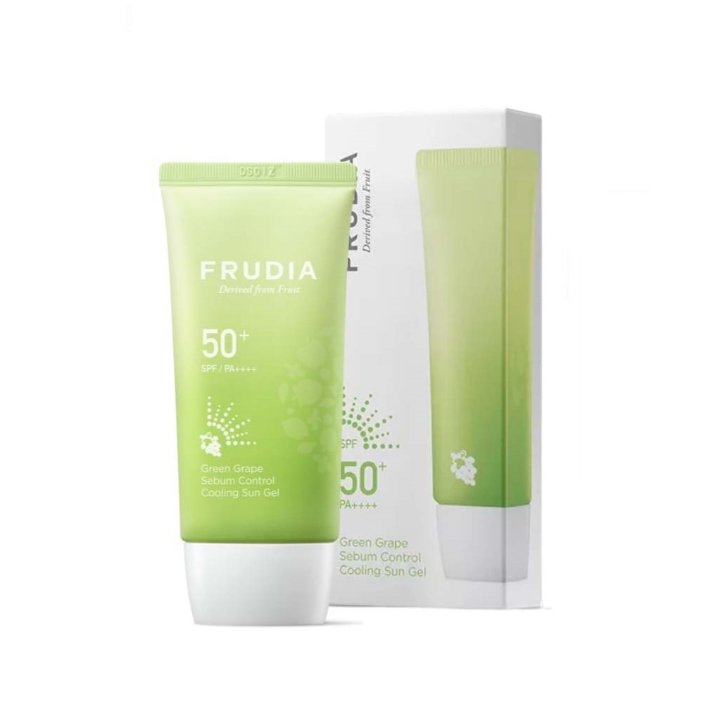Frudia Green Grape Sebum Control Cooling Sun Gel SPF50+ PA++++ 50g