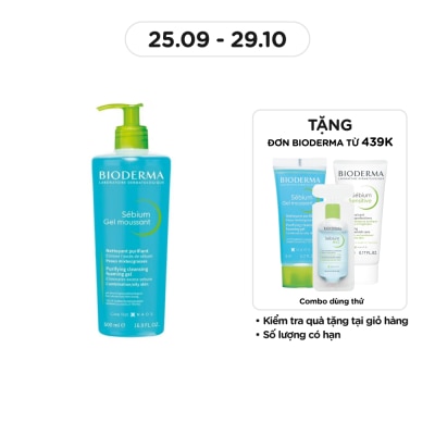 BIODERMA Sebium Gel Moussant 500ml