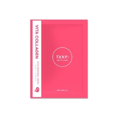 16PLAIN Mặt Nạ Dưỡng 16plain Multi care Ngừa Lão Hóa Trẻ Hóa Da Vita Collagen Skin Renewal Mask 25ml image