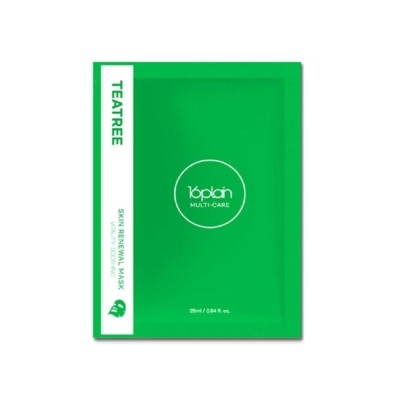 16PLAIN Mặt Nạ Dưỡng 16plain Multi-care Tràm Trà Kiểm Soát Dầu Và Mụn Teatree Skin Renewal Mask 25ml