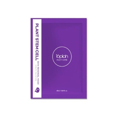 16PLAIN Mặt Nạ Dưỡng 16plain Multi care Tế Bào Gốc Nhân Sâm Phục Hồi Và Trẻ Hóa Da Plant Stem Cell Mask 25ml image
