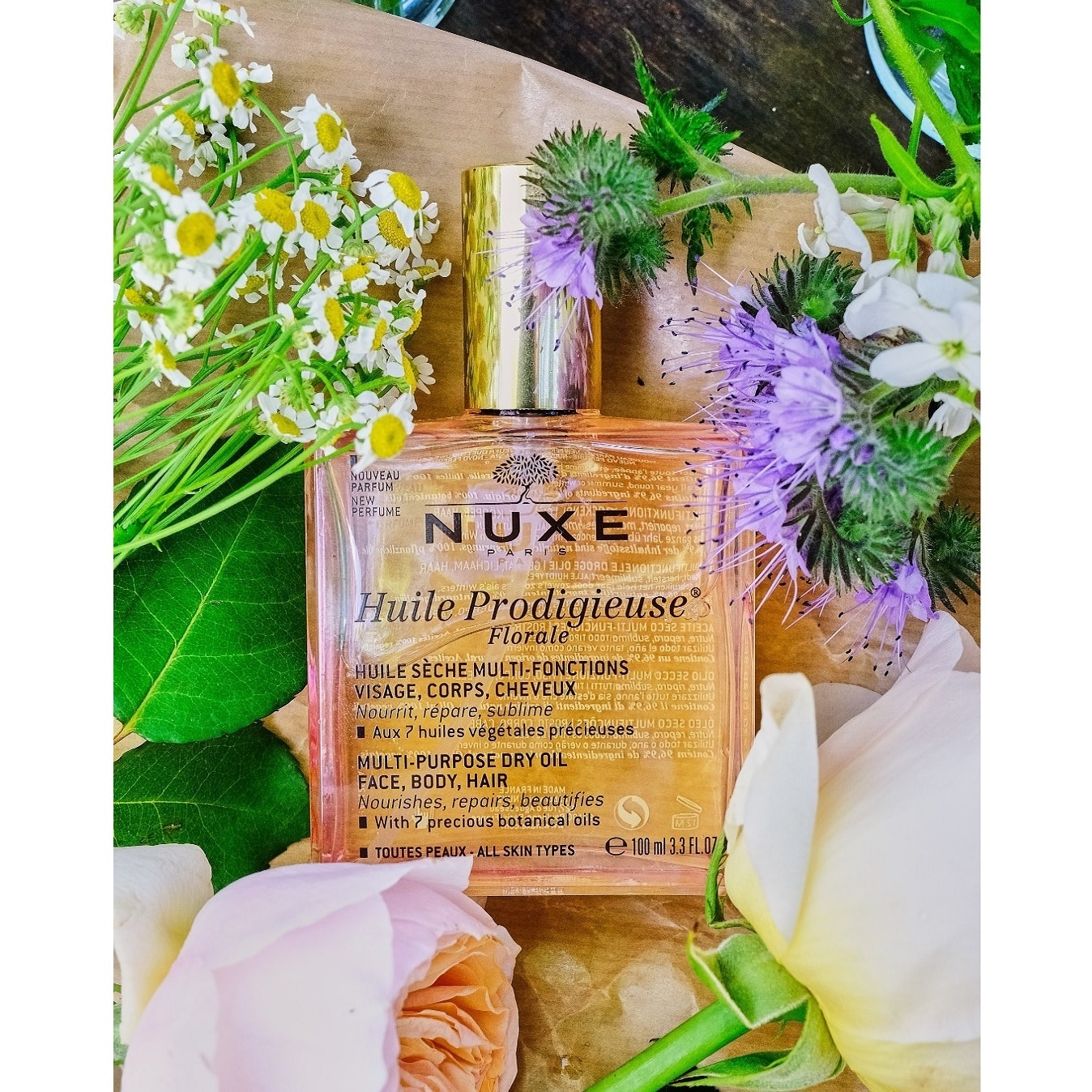 Dầu Khô Đa Năng Nuxe Huile Prodigieuse Florale 100ml