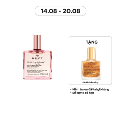 NUXE Dầu Khô Đa Năng Nuxe Huile Prodigieuse Florale 50ml