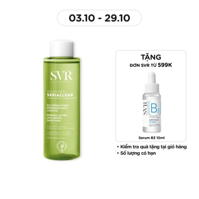 SVR Nước Cân Bằng SVR Sebiaclear Micro-Peel Dành Cho Da Dầu Mụn 150ml
