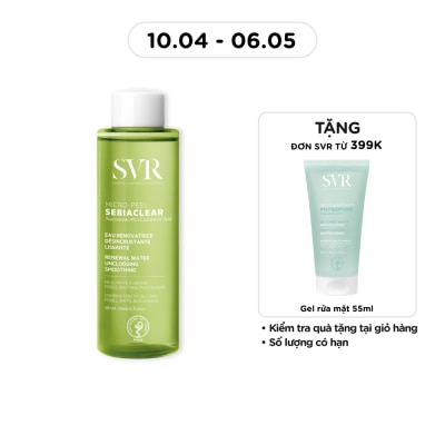 SVR - Nước Cân Bằng SVR Sebiaclear Micro-Peel Dành Cho Da Dầu Mụn 150ml