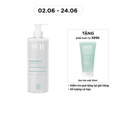SVR - Nước Tẩy Trang SVR Physiopure Eau Micellaire 400ml