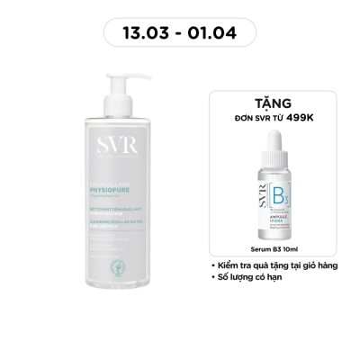 Nước Tẩy Trang SVR Physiopure Eau Micellaire 400ml