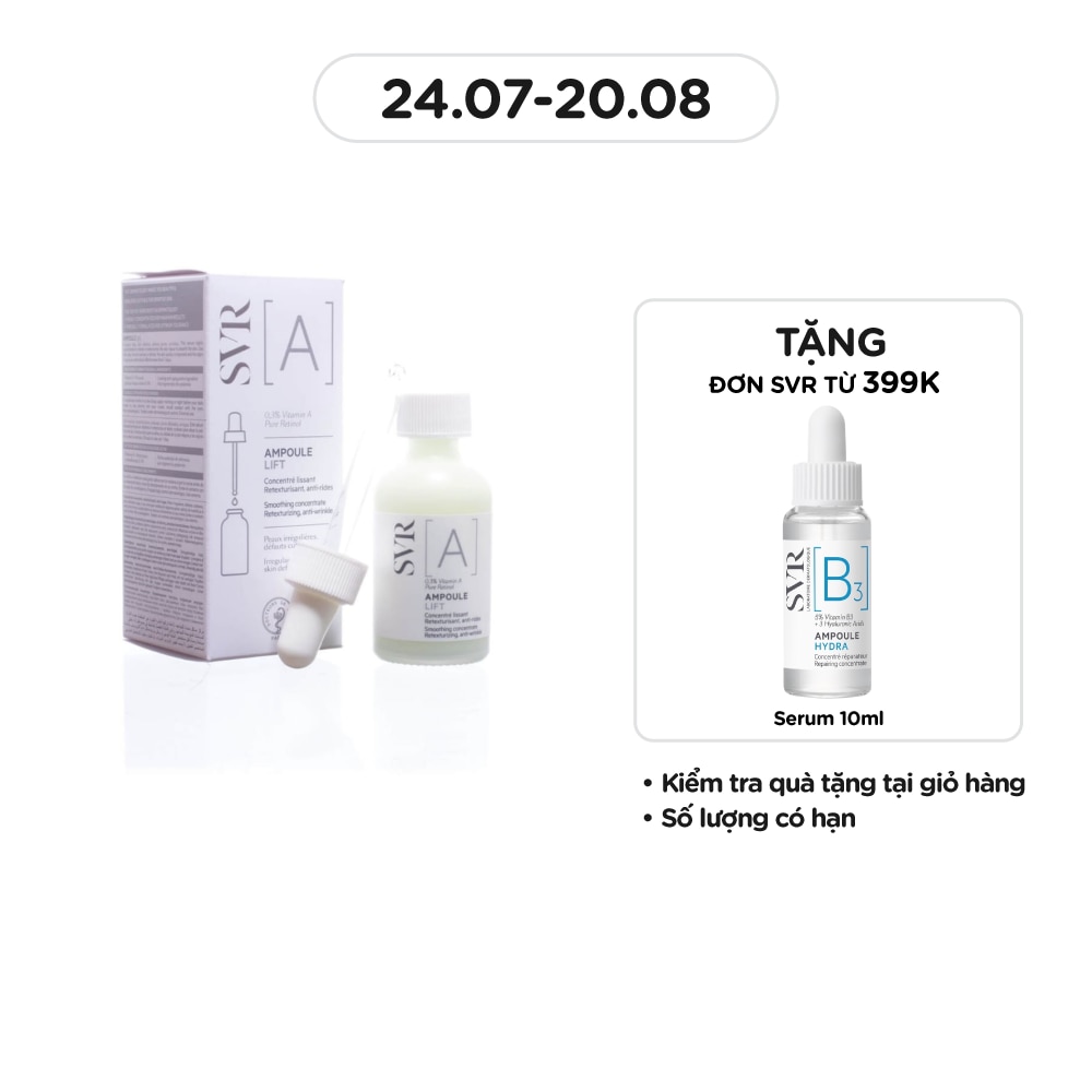Tinh Chất SVR Ampoule Lift 30ml