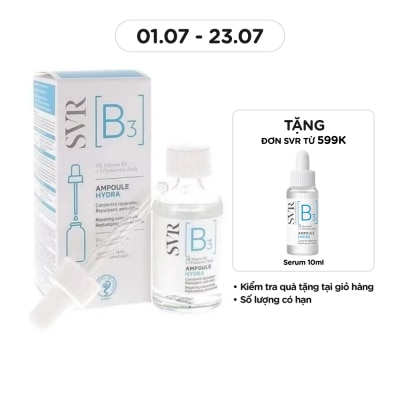 SVR Tinh Chất SVR B3 Ampoule Hydra 30ml