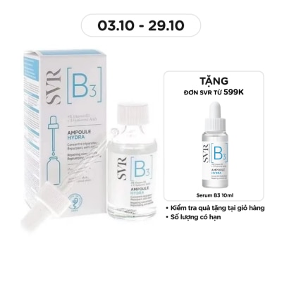 SVR Tinh Chất SVR B3 Ampoule Hydra 30ml