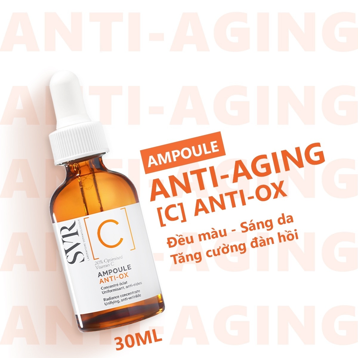 Tinh Chất SVR [C] Ampoule Anti-Ox 30ml
