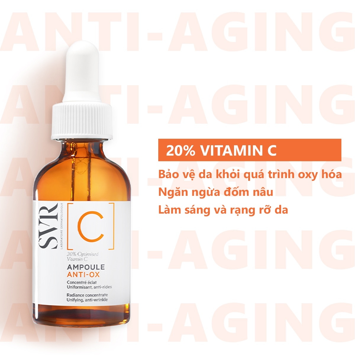 Tinh Chất SVR [C] Ampoule Anti-Ox 30ml