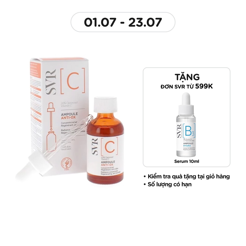 Tinh Chất SVR [C] Ampoule Anti-Ox 30ml