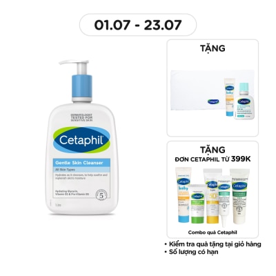 CETAPHIL Sữa Rửa Mặt Cetaphil Gentle Skin Cleanser 1 Lít