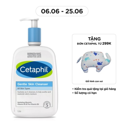 CETAPHIL Sữa Rửa Mặt Cetaphil Gentle Skin Cleanser 1 Lít