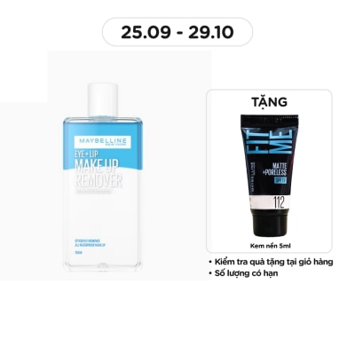 MAYBELLINE NEW YORK Eye + Lip Makeup Remover 150ml