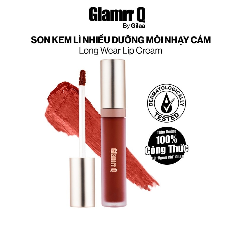 Son Glamrr Q Long Wear Lip Cream .#01 Glad Day 5g