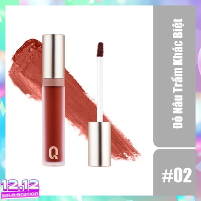 GLAMRR Q Long Wear Lip Cream .#02 Lovely Day 5g