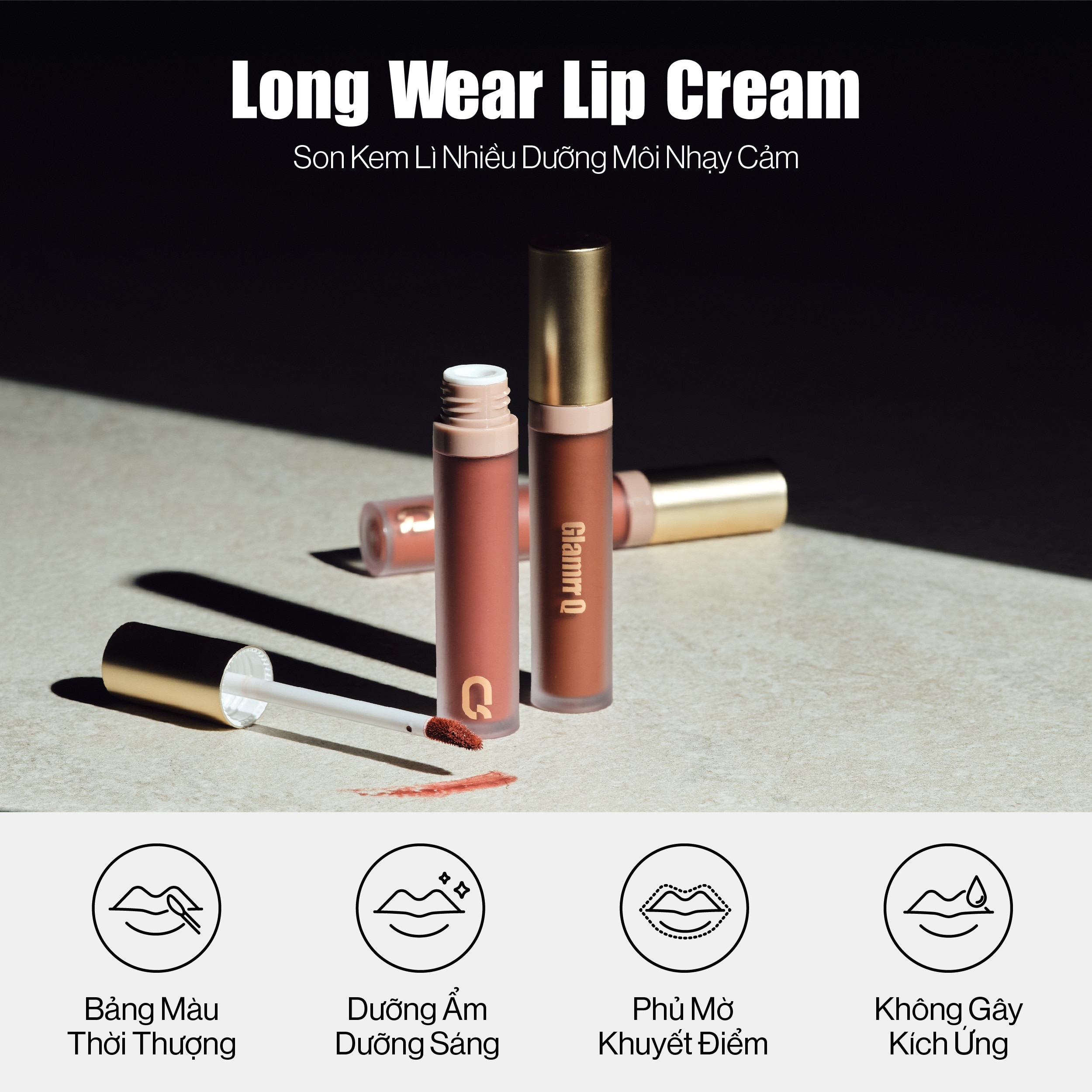 Long Wear Lip Cream .#09 Hei Hei 5g