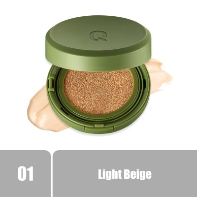 GLAMRR Q Vegan Super Cover Cushion .#01 Light Beige 15g