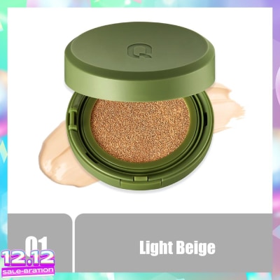 GLAMRR Q Vegan Super Cover Cushion .#01 Light Beige 15g