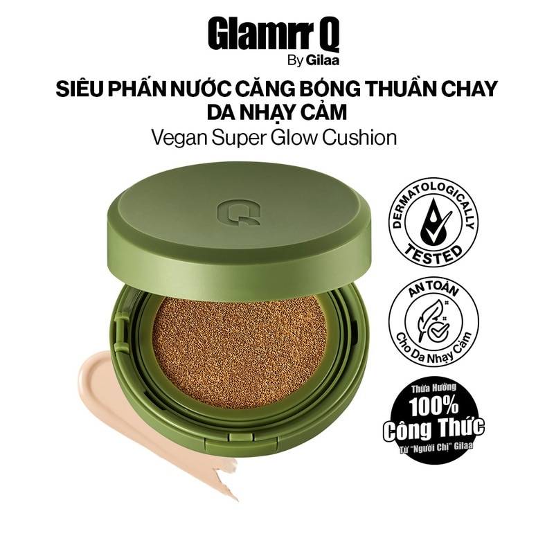 Vegan Super Glow Cushion .#02 Natural Beige 15g