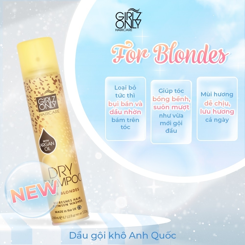 Dry Shampoo For Blondes 200ml