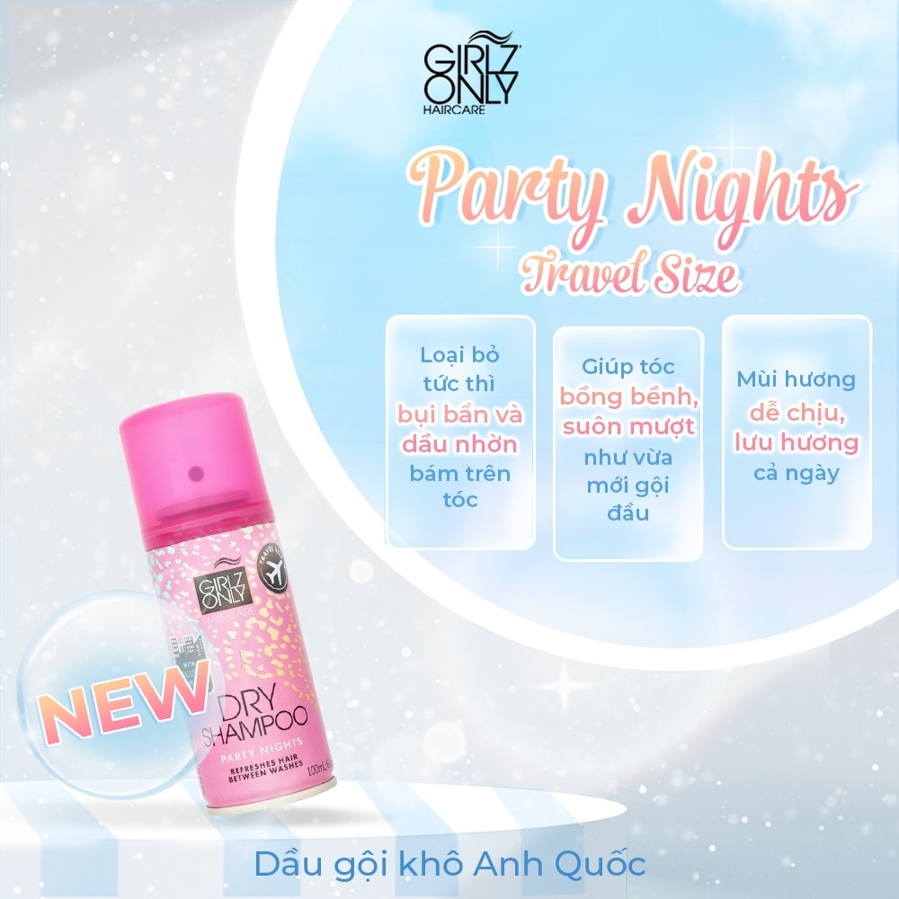 Girlz Only Dry Shampoo Party Nights 100ml