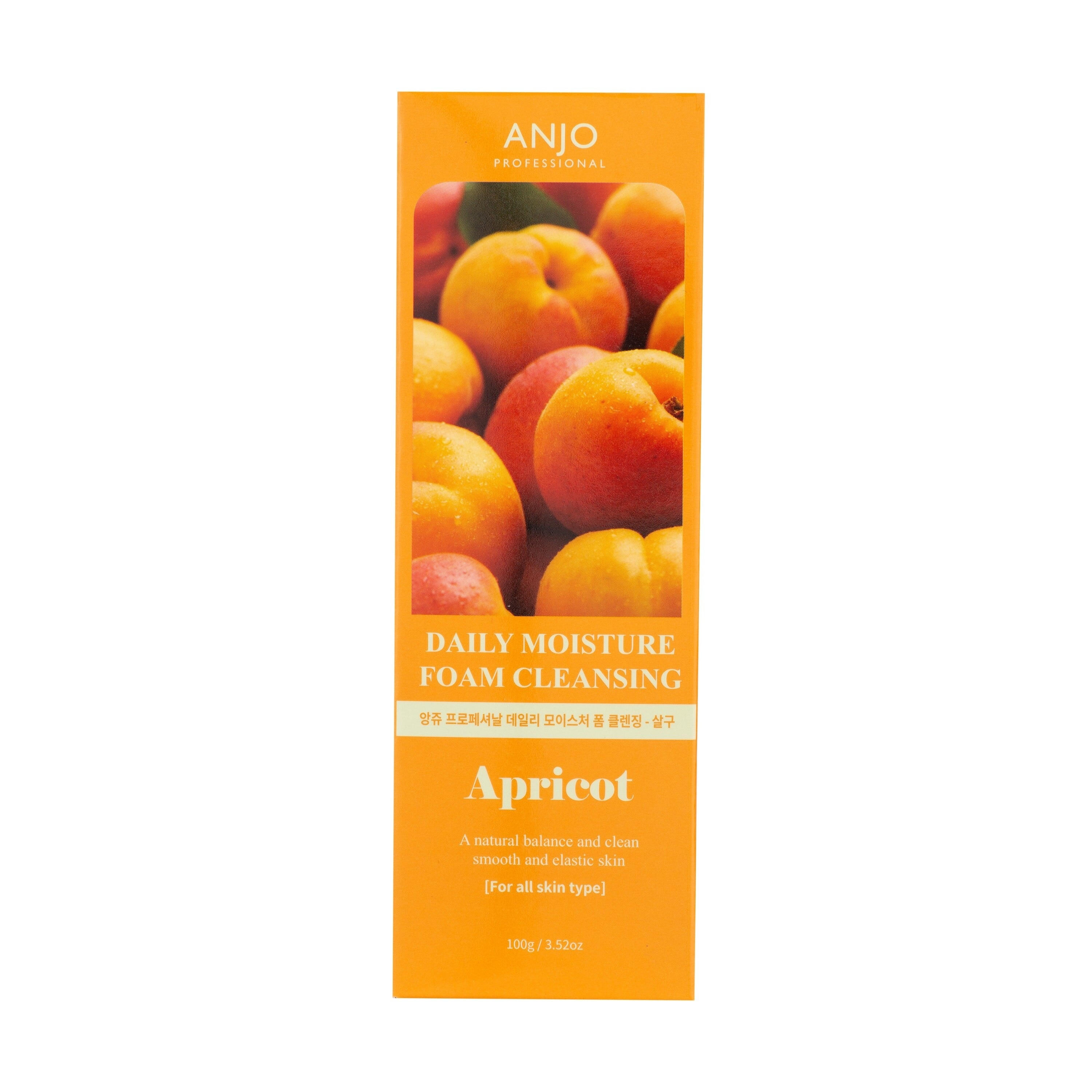 Sữa Rửa Mặt Tạo Bọt Anjo Professional Chiết Xuất Quả Mơ Daily Foam Cleansing Apricot 100g