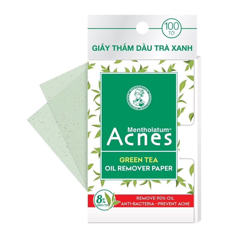 Giấy Thấm Dầu Acnes Trà Xanh 100 Tờ