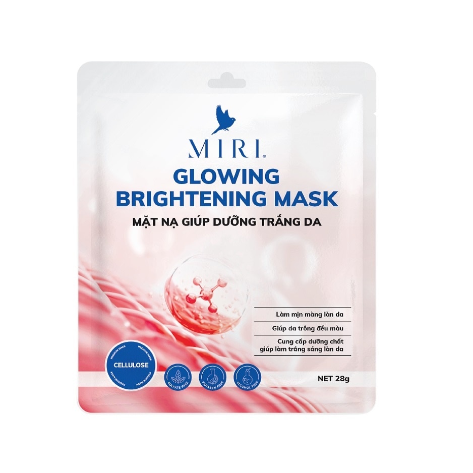 Mặt Nạ Miri Glowing Brightening Mask Giúp Dưỡng Trắng Da 28g