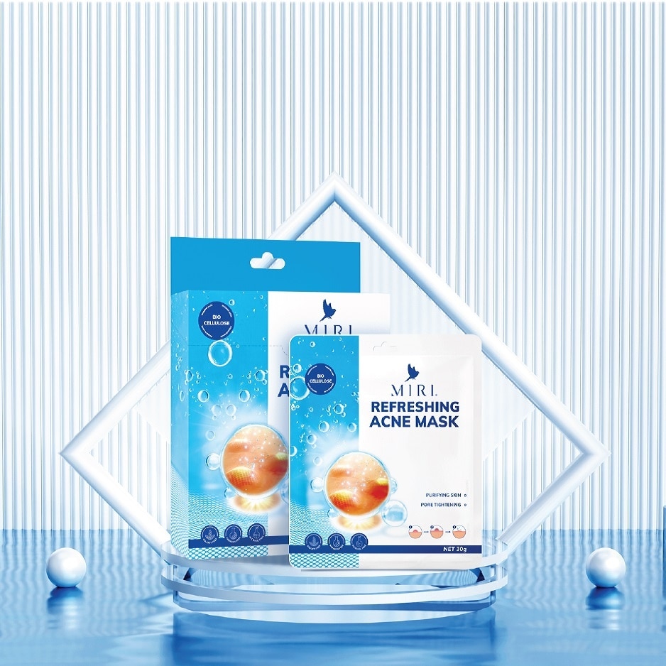 Mặt Nạ Miri Refreshing Acne Mask Giúp Ngăn Ngừa Mụn Và Giảm Nhờn 30g