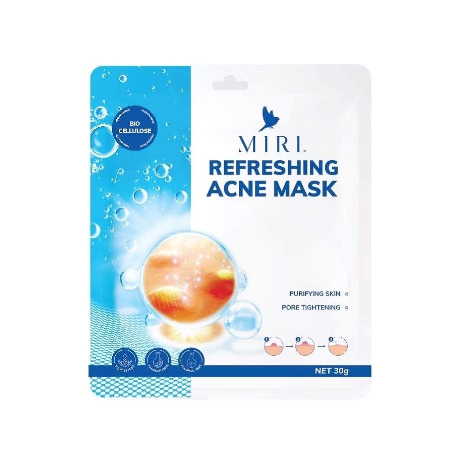 Mặt Nạ Miri Refreshing Acne Mask Giúp Ngăn Ngừa Mụn Và Giảm Nhờn 30g
