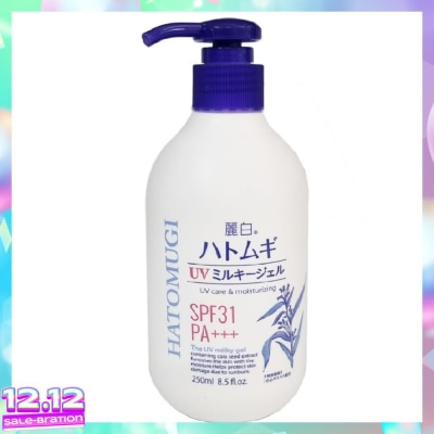 REIHAKU HATOMUGI UV Care & Moisturisting Milky Gel SPF31 PA+++250ml