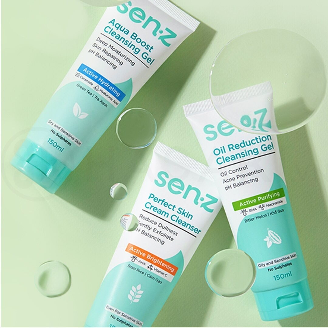 Senz Oil Reduction Cleansing Gel 150ml