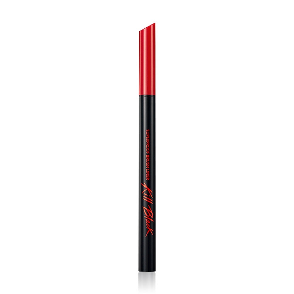 Kẻ Mắt Nước Clio Superproof Brush Liner Kill Black 0.55ml .#01 Black