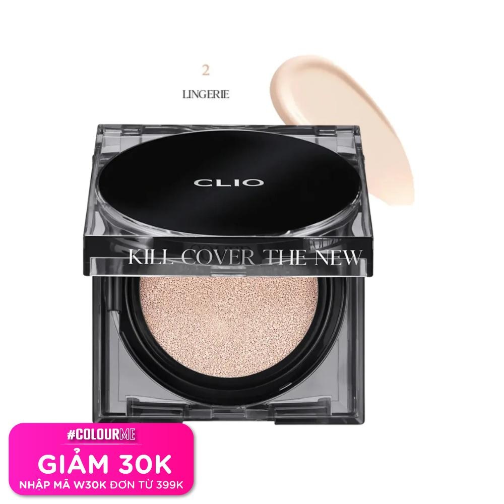 Phấn Nước Clio Kill Cover The New Founwear Cushion SPF50+ PA+++ 15g .#2-BP Lingerie