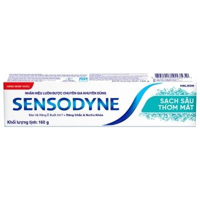 SENSODYNE Kem Đánh Răng Sensodyne Deep Clean Toothpaste 160g