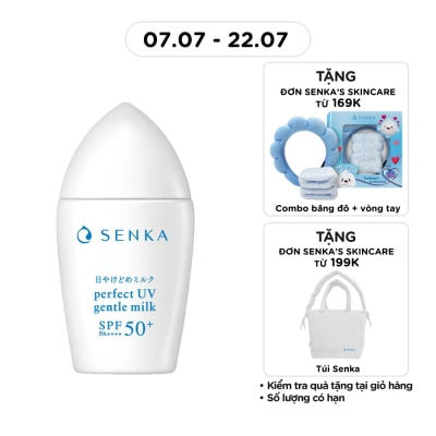 SENKA - Sữa Chống Nắng Senka Perfect UV Gentle Milk 40ml