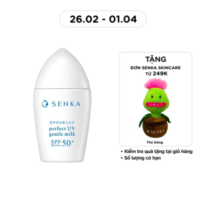 SENKA Sữa Chống Nắng Senka Perfect UV Gentle Milk 40ml