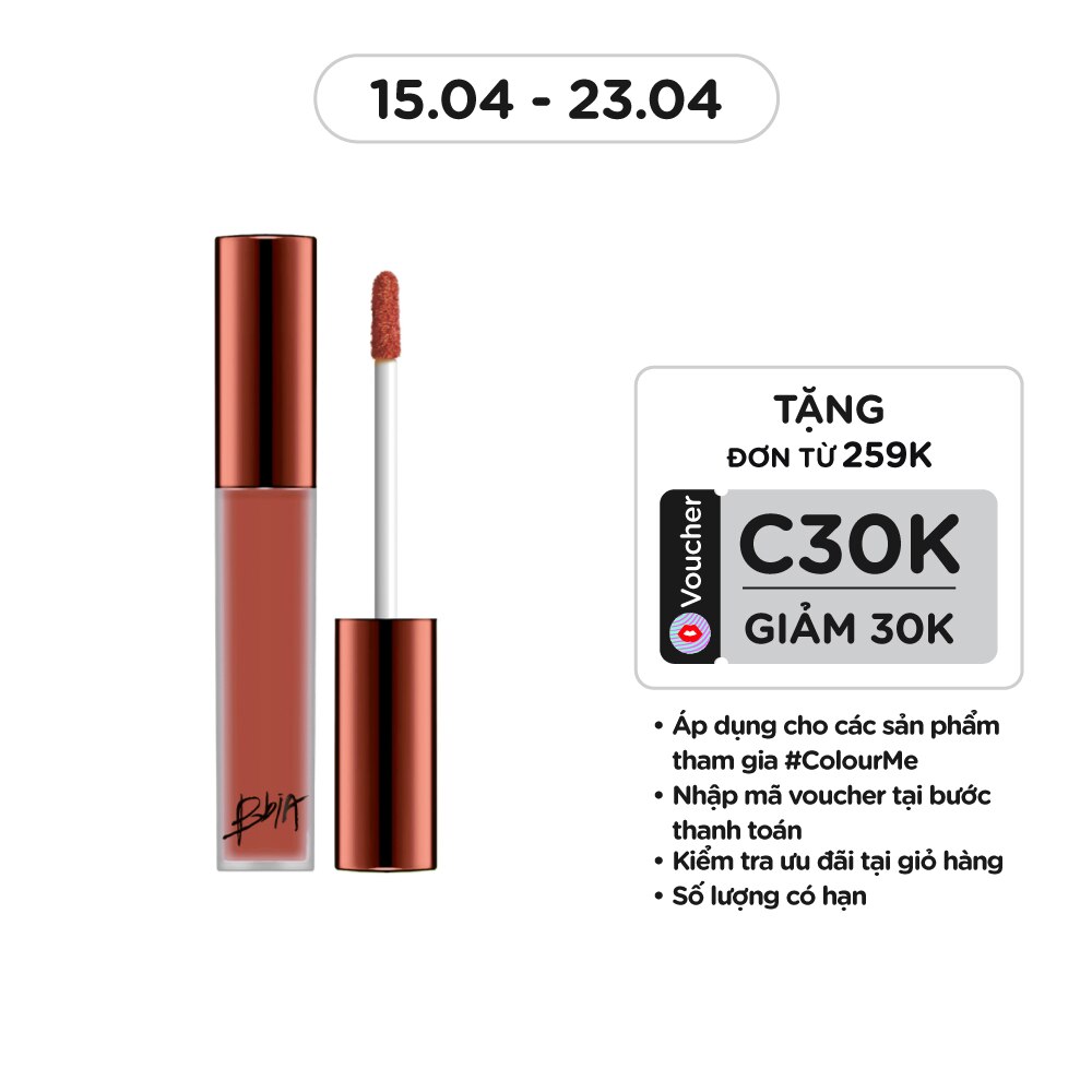 BBIA Son Kem Bbia Last Velvet Lip Tint 5g .#23 Romantic Note