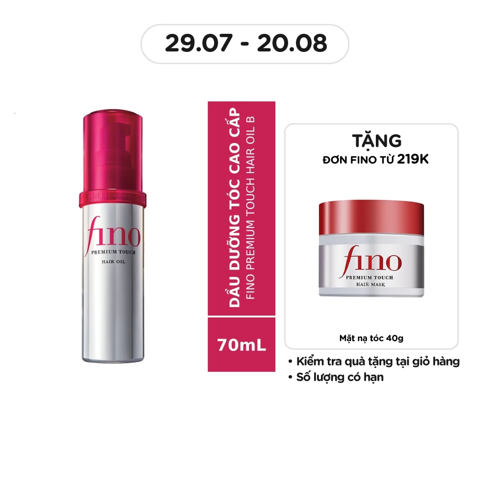 Dầu Dưỡng Tóc Fino Premium Touch Hair Oil B 70ml