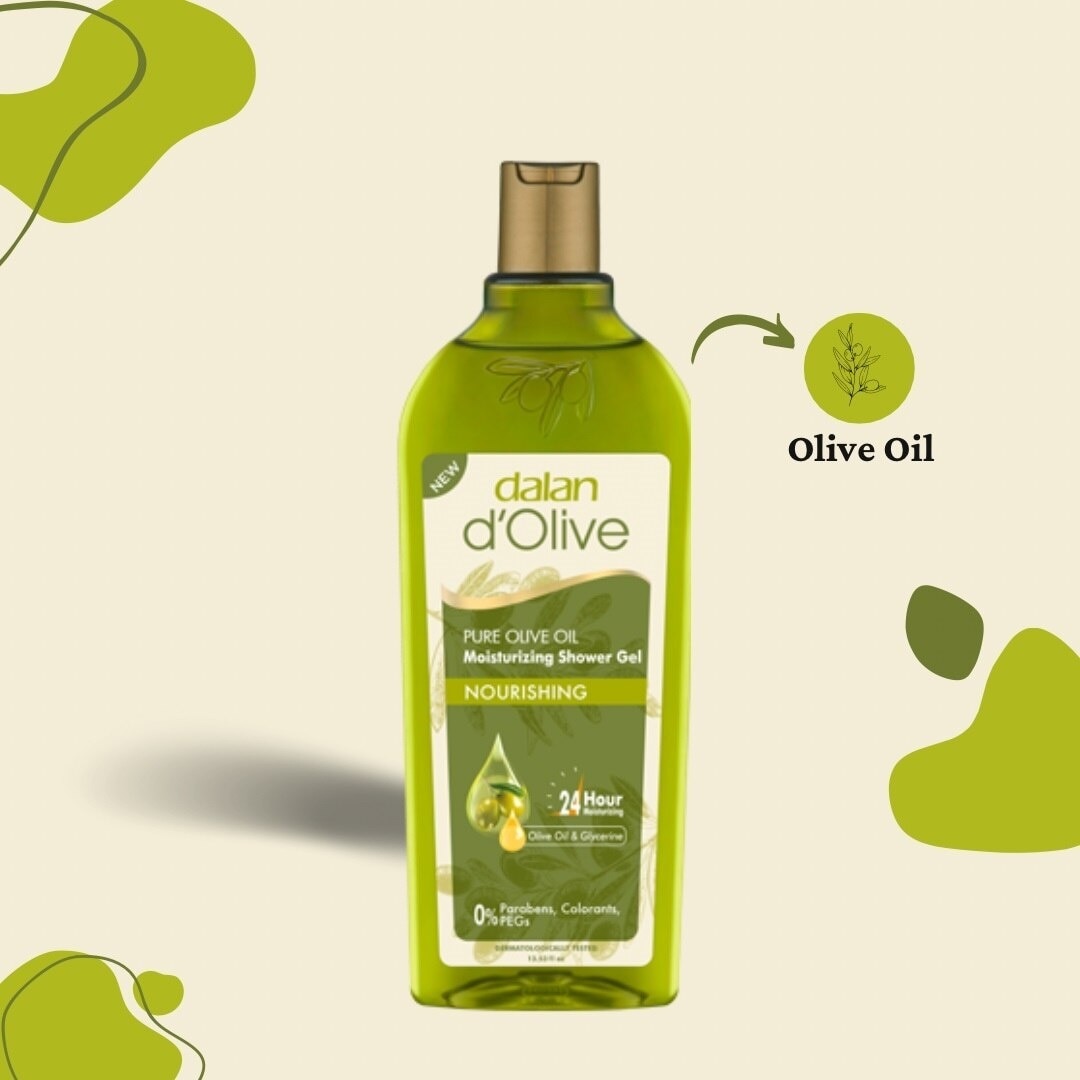 Gel Tắm Dưỡng Ẩm Dalan D’Olive Nourishing 400ml