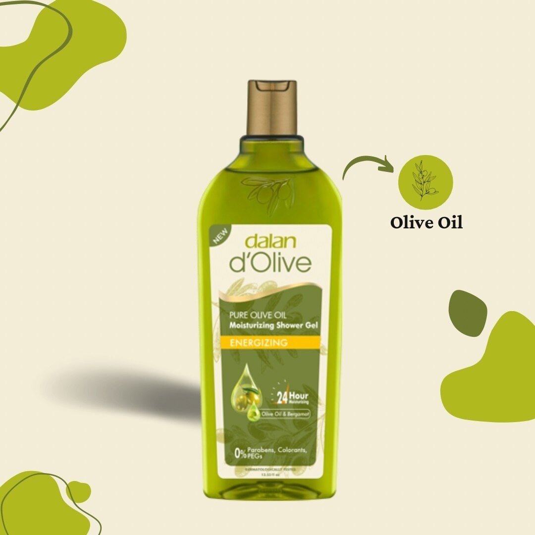 Gel Tắm Dưỡng Ẩm Dalan D’Olive Energizing 400ml