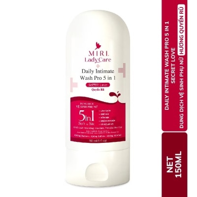 MIRI Lady Care Daily Intimate Wash Pro 5 in 1 Secret Love 150ml