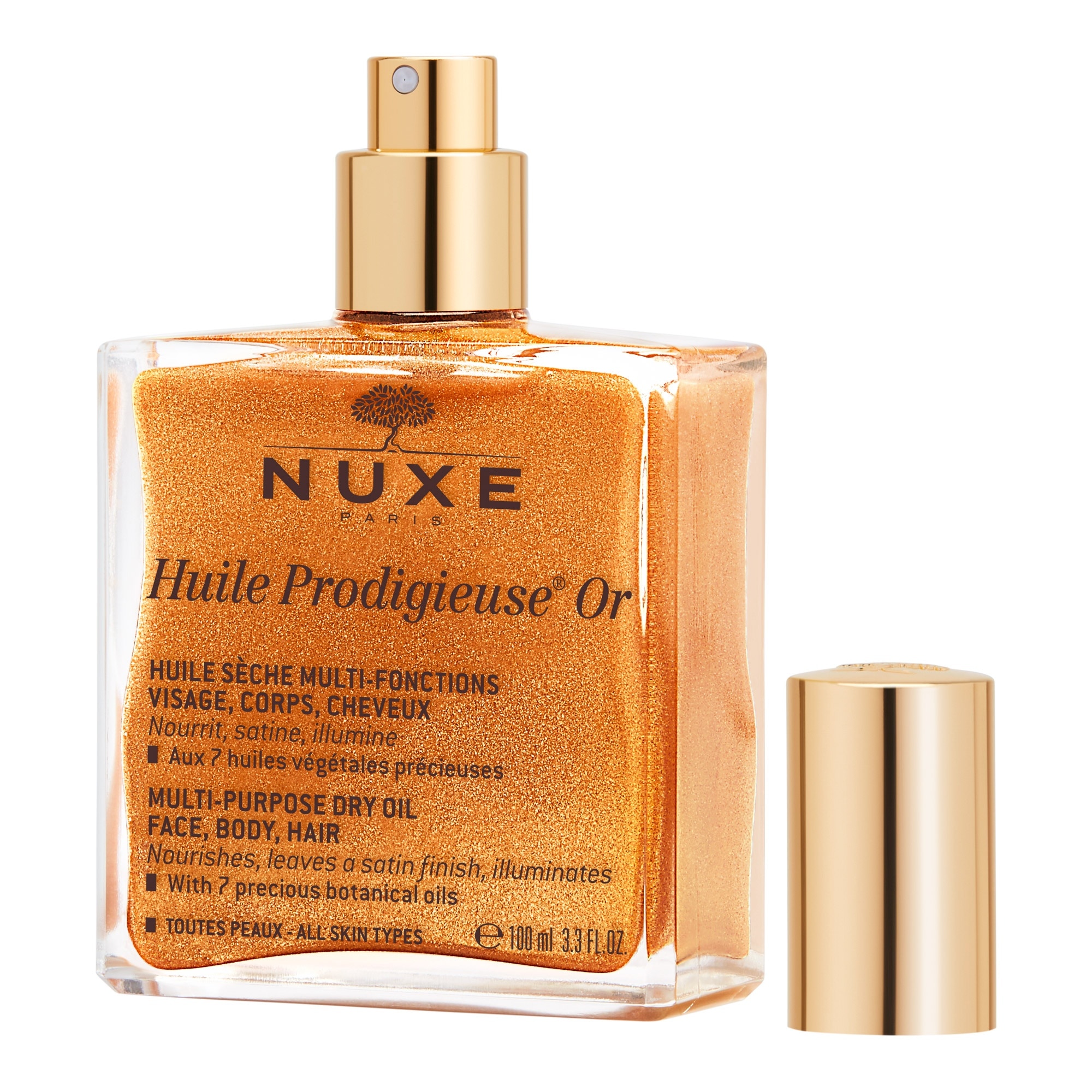 Dầu Khô Đa Năng Nuxe Huile Prodigieuse Or Multi-Purpose Dry Oil 100ml