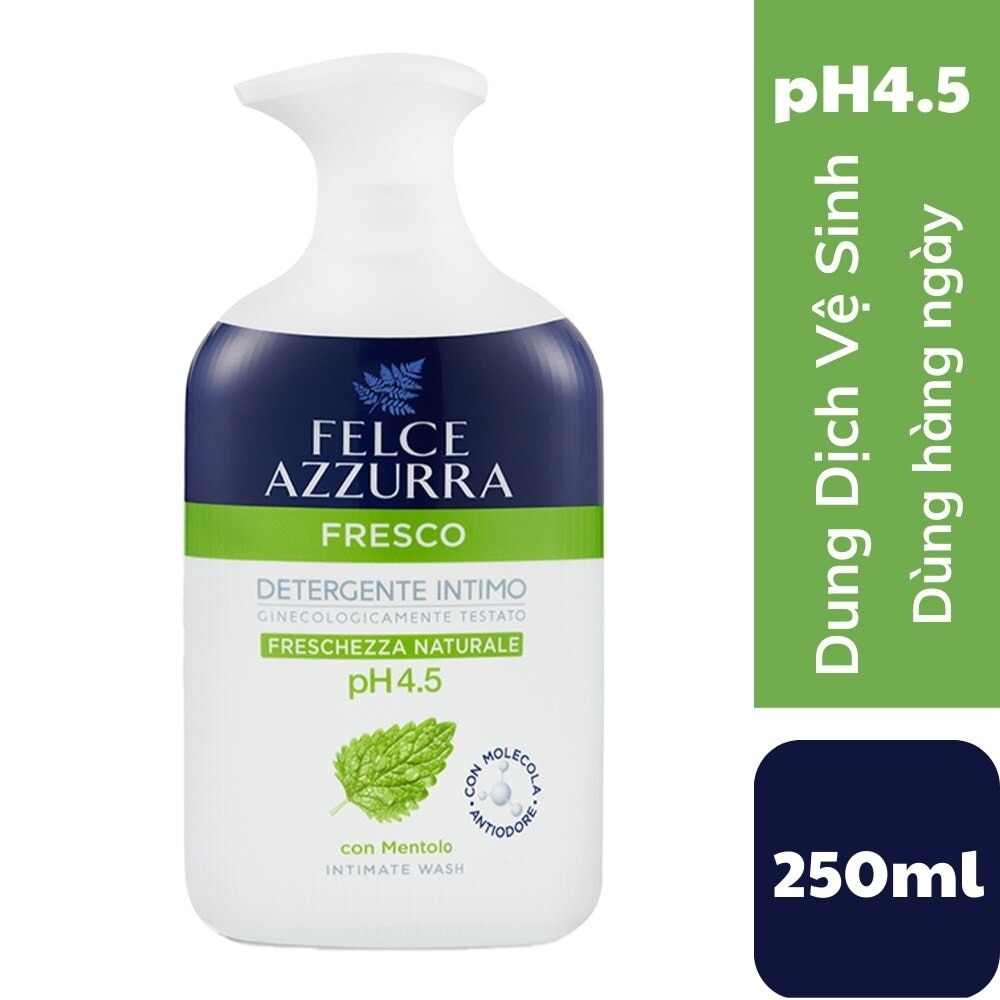 Dung Dịch Vệ Sinh Phụ Nữ Felce Azzurra Hương Nước Hoa Fresco 250ml