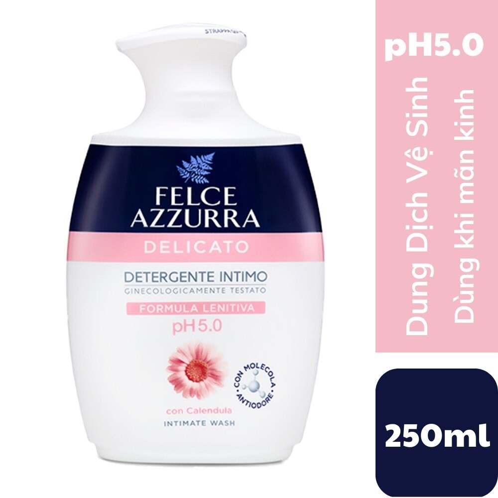 Dung Dịch Vệ Sinh Phụ Nữ Felce Azzurra Hương Nước Hoa Delicato 250ml