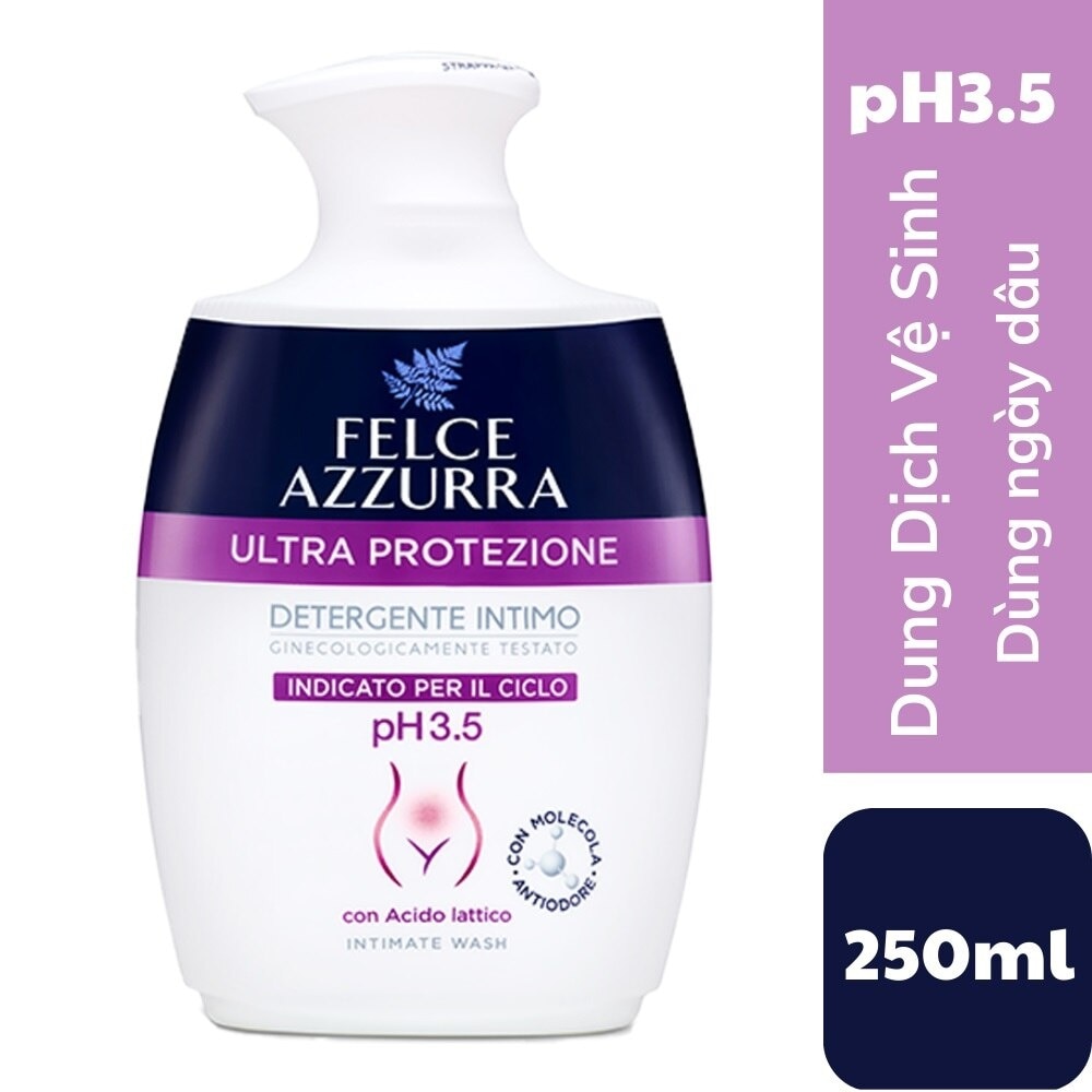 Dung Dịch Vệ Sinh Phụ Nữ Felce Azzurra Hương Nước Hoa Ultra Protezione 250ml